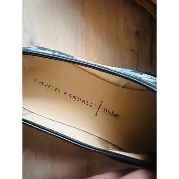 Loeffler Randall x Tucker womens floral print espadrilles shoes size 10 - Picture 3 of 10